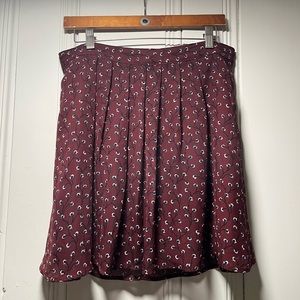 Old Navy Womens Plum/Maroon Mini Skirt Medium